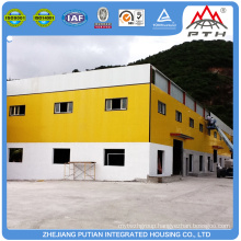 China prefabricated custom material steel structure building factory